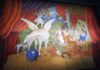 Picasso in Italia, tra Napoli e Pompei. Nasce il progetto “Picasso-Mediterraneo”. Pablo Picasso, Sipario per il balletto Parade , 1917 © Centre Pompidou, MNAM-CCI, Christian Bahier / Philippe Migeat © Succession Picasso by SIAE 2017