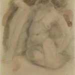 Modelle ciociare nell’arte: “Le due sorelle », un’opera di Rodin. Le due sorelle (Les deux soeurs) di Auguste Rodin, dis. 28x22,5 cm. Venduto da Hampel, Monaco di Baviera.