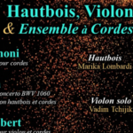 Festival OBOE : 19 et 20 mars. Concerts hautbois, violon et ensemble à cordes Les Virtuoses