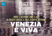 Venezia è viva! #6 Soirée de résistance vénitienne avec Isola: projection d’Une ville de mer