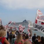 5 juin 2021. Venise voit revenir dans les eaux de sa lagune les géants des mers. philippe apatie