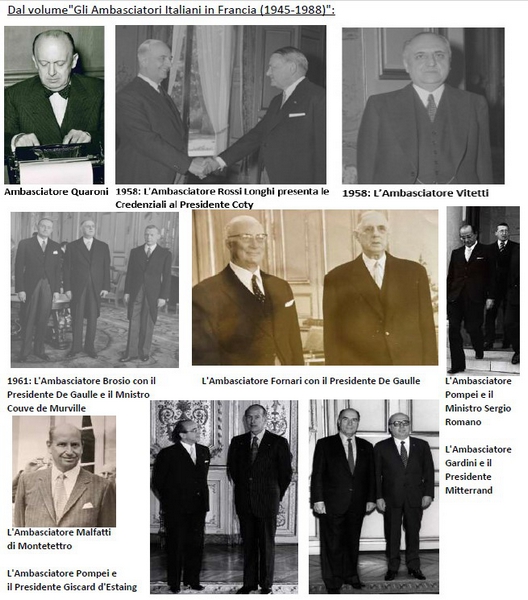 Gli ambasciatori italiani in Francia
