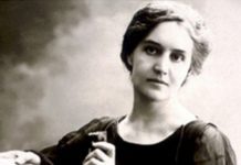 Sibilla Aleramo, con una sua poesia dedicata all’Amore.