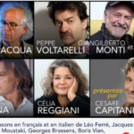 Canzoni&Parole démarre avec La grande chanson française en Italie en live streaming.